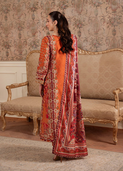 Gulaal | Velouré Printed Silk | Rustic Regalia