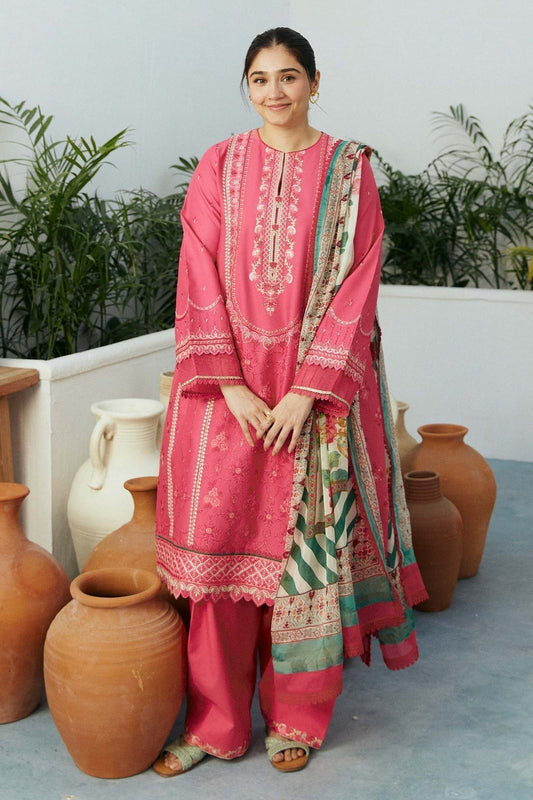 Zara Shahjahan | Coco Lawn Eid Edit 24 | GUL-D2 - House Of Anaya