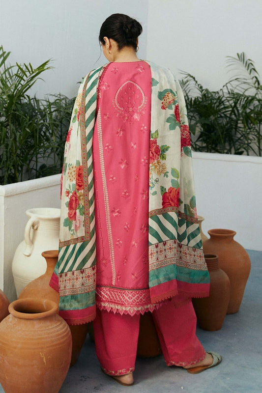 Zara Shahjahan | Coco Lawn Eid Edit 24 | GUL-D2 - House Of Anaya