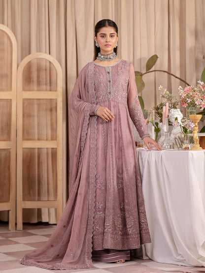 Gulaal | Embroidered Chiffon 23 | EZRAH UC-03 - House Of Anaya