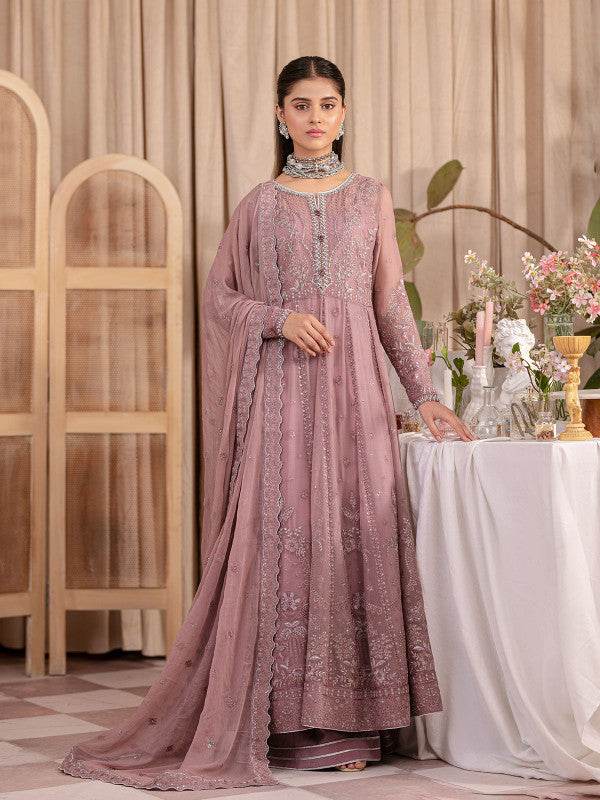 Gulaal | Embroidered Chiffon 23 | EZRAH UC-03 - House Of Anaya