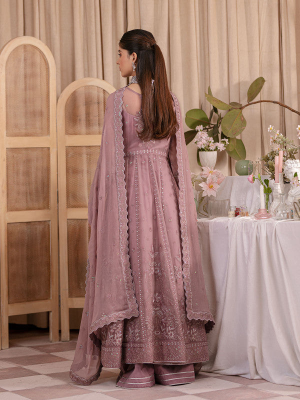 Gulaal | Embroidered Chiffon 23 | EZRAH UC-03 - House Of Anaya