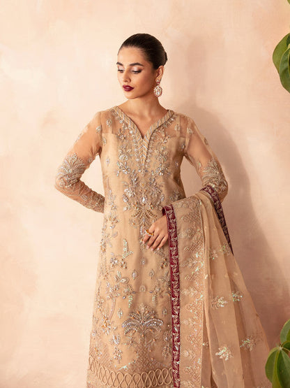 Gulaal | Embroidered Chiffon 23 | EMILIA GL-LP-V2-14 - House Of Anaya