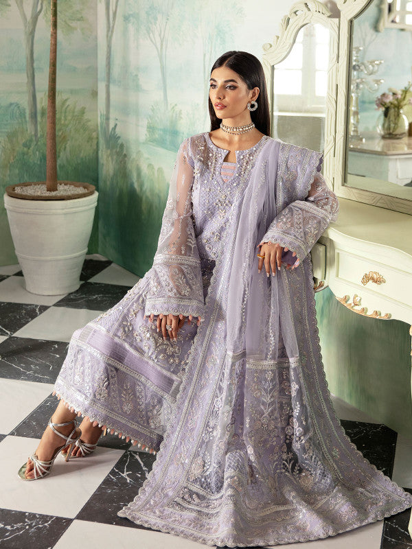 Gulaal | Embroidered Chiffon 23 | LIANA GL-LP-V2-17 - House Of Anaya