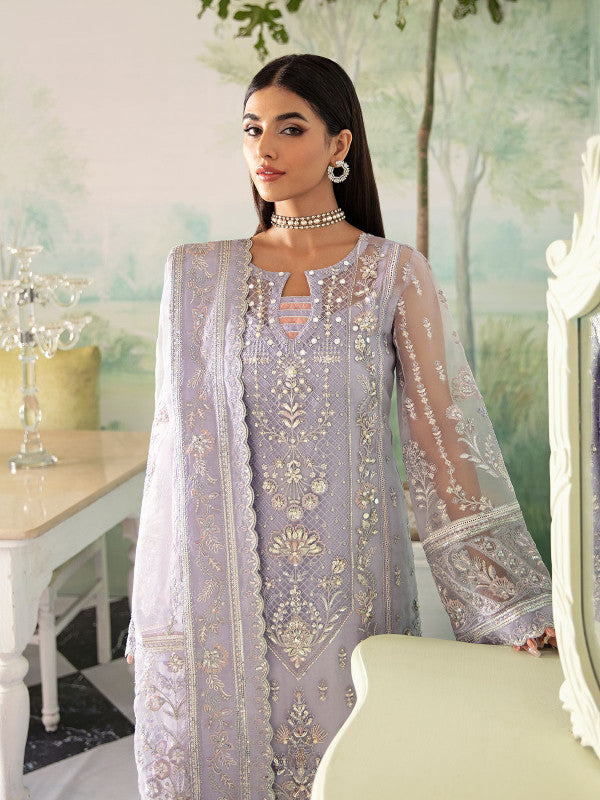 Gulaal | Embroidered Chiffon 23 | LIANA GL-LP-V2-17 - House Of Anaya