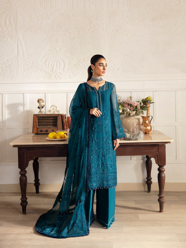 Gulaal | Embroidered Chiffon 23 | MARLEEN GL-EC-23V1-08 - House Of Anaya