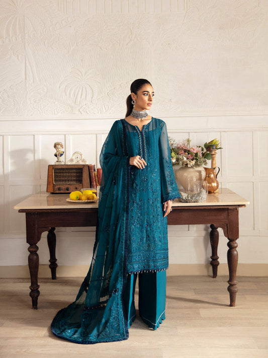 Gulaal | Embroidered Chiffon 23 | MARLEEN GL-EC-23V1-08 - House Of Anaya