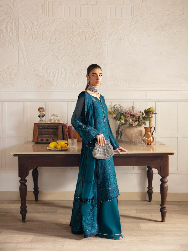 Gulaal | Embroidered Chiffon 23 | MARLEEN GL-EC-23V1-08 - House Of Anaya