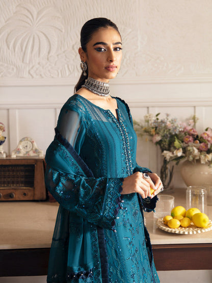 Gulaal | Embroidered Chiffon 23 | MARLEEN GL-EC-23V1-08 - House Of Anaya