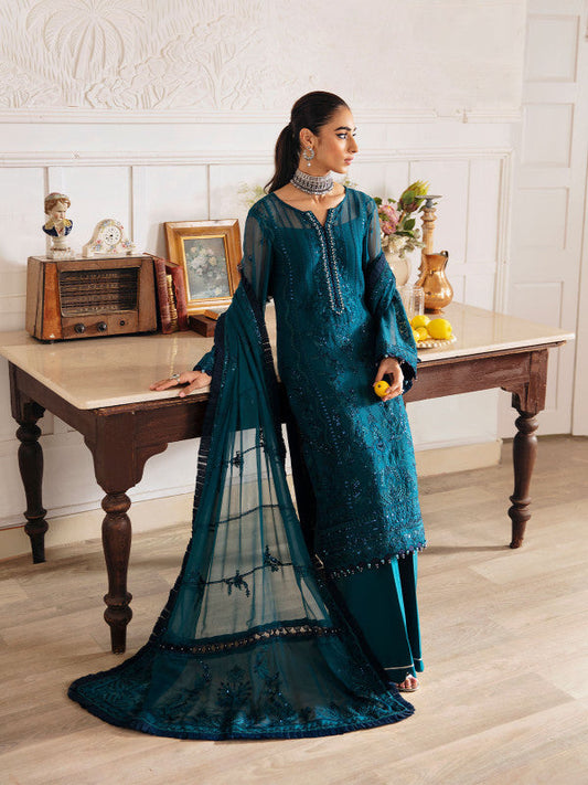 Gulaal | Embroidered Chiffon 23 | MARLEEN GL-EC-23V1-08 - House Of Anaya