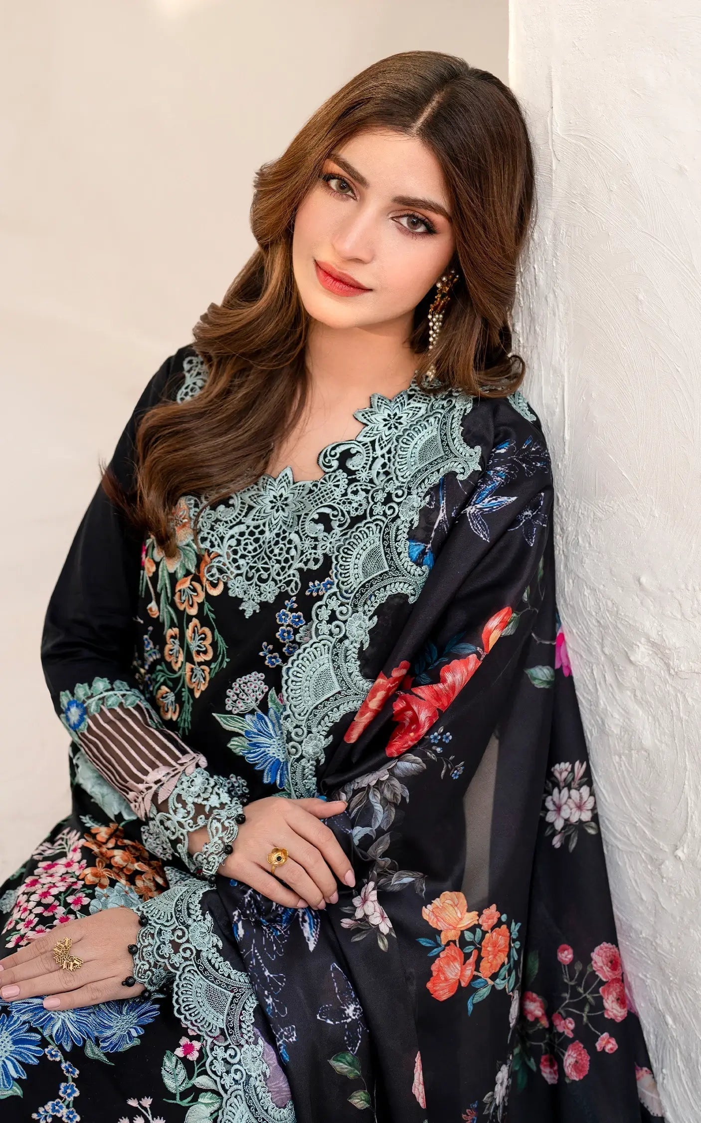Asifa and Nabeel | Azalia Summer 25 | Garden Rose (AZL25-05) - House Of Anaya