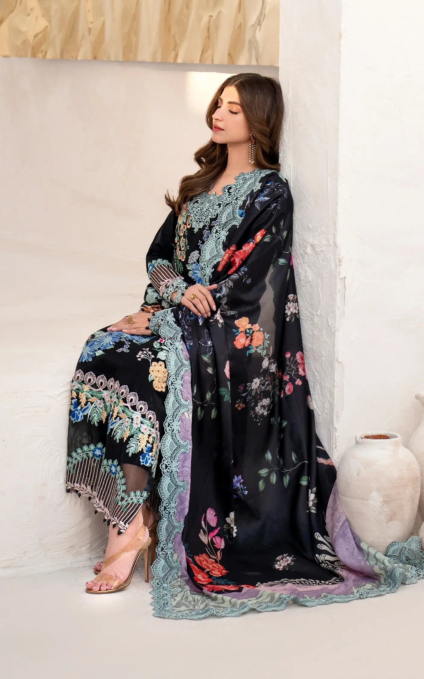 Asifa and Nabeel | Azalia Summer 25 | Garden Rose (AZL25-05) - House Of Anaya