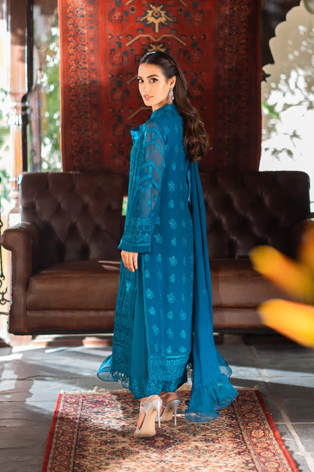 Azure | Embroidered Formals | Gilded Sea - House Of Anaya