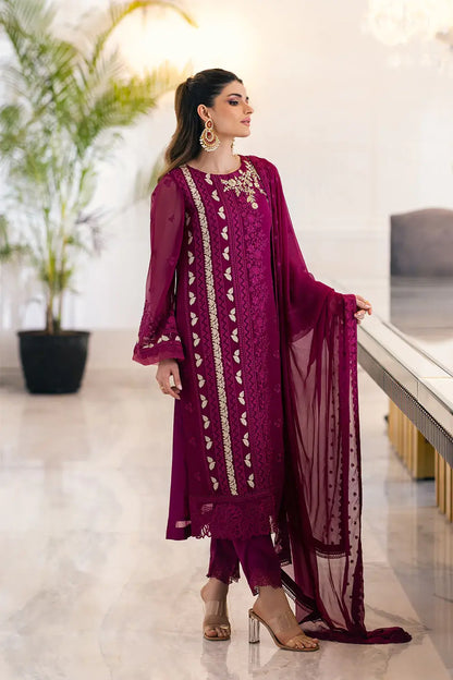 Azure | Embroidered Ensembles 23 | Glooming Diva - House Of Anaya