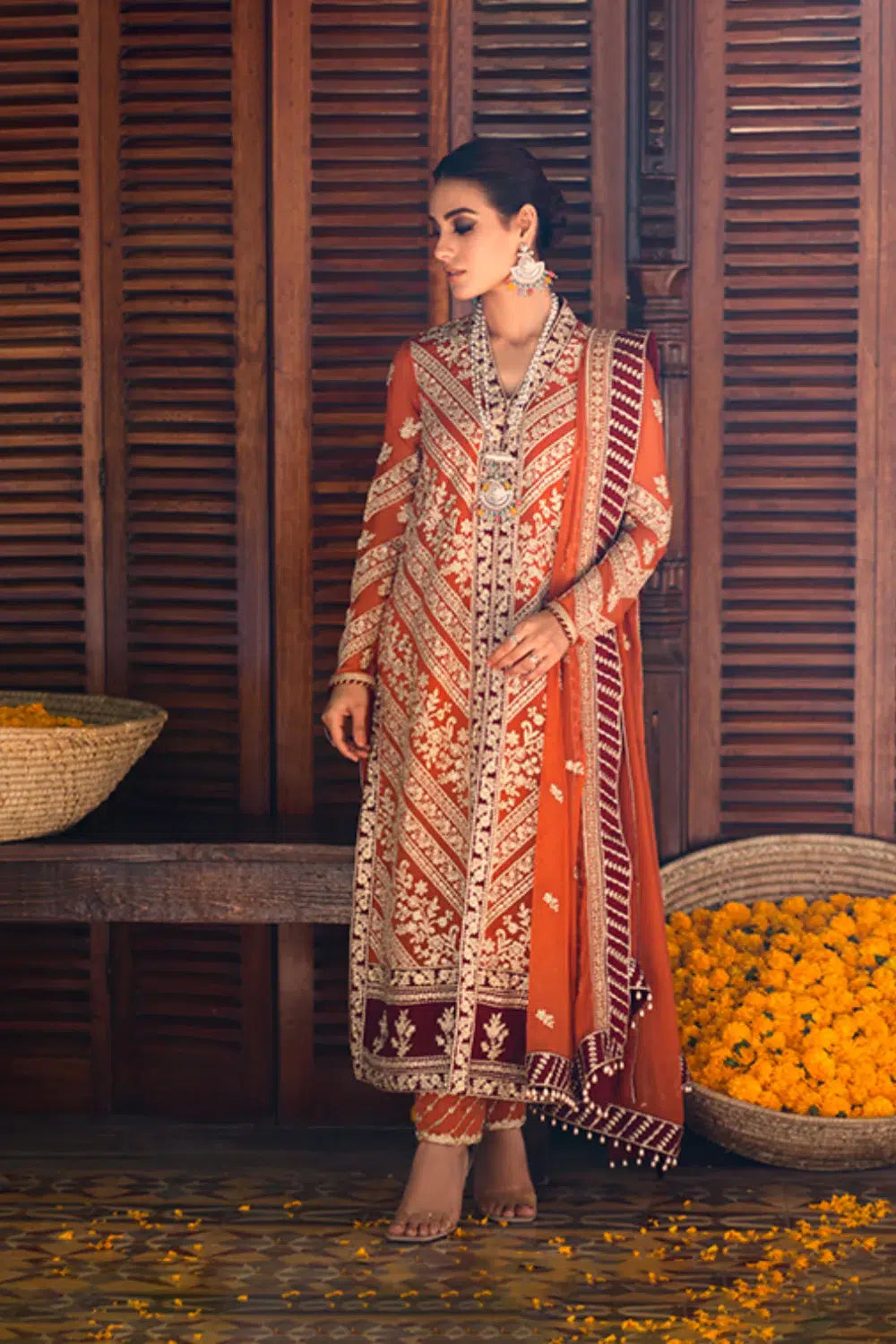 Azure | Embroidered Formals | Grandeur Glam - House Of Anaya