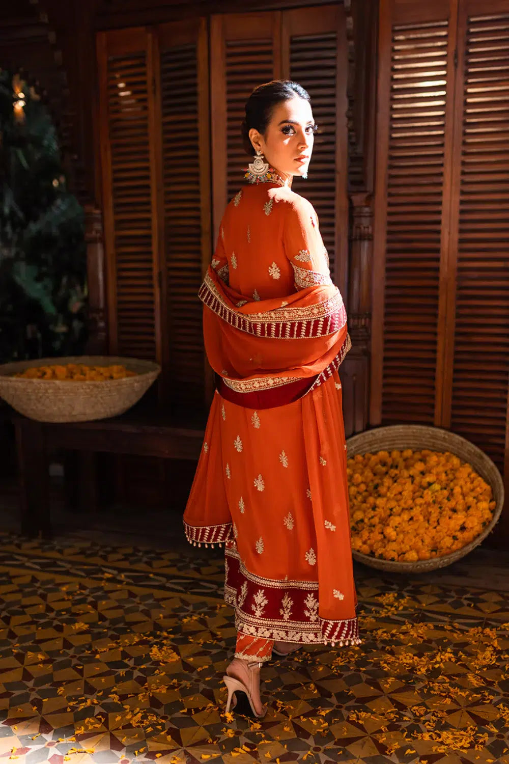 Azure | Embroidered Formals | Grandeur Glam - House Of Anaya