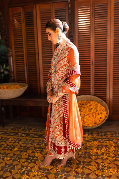 Azure | Embroidered Formals | Grandeur Glam - House Of Anaya
