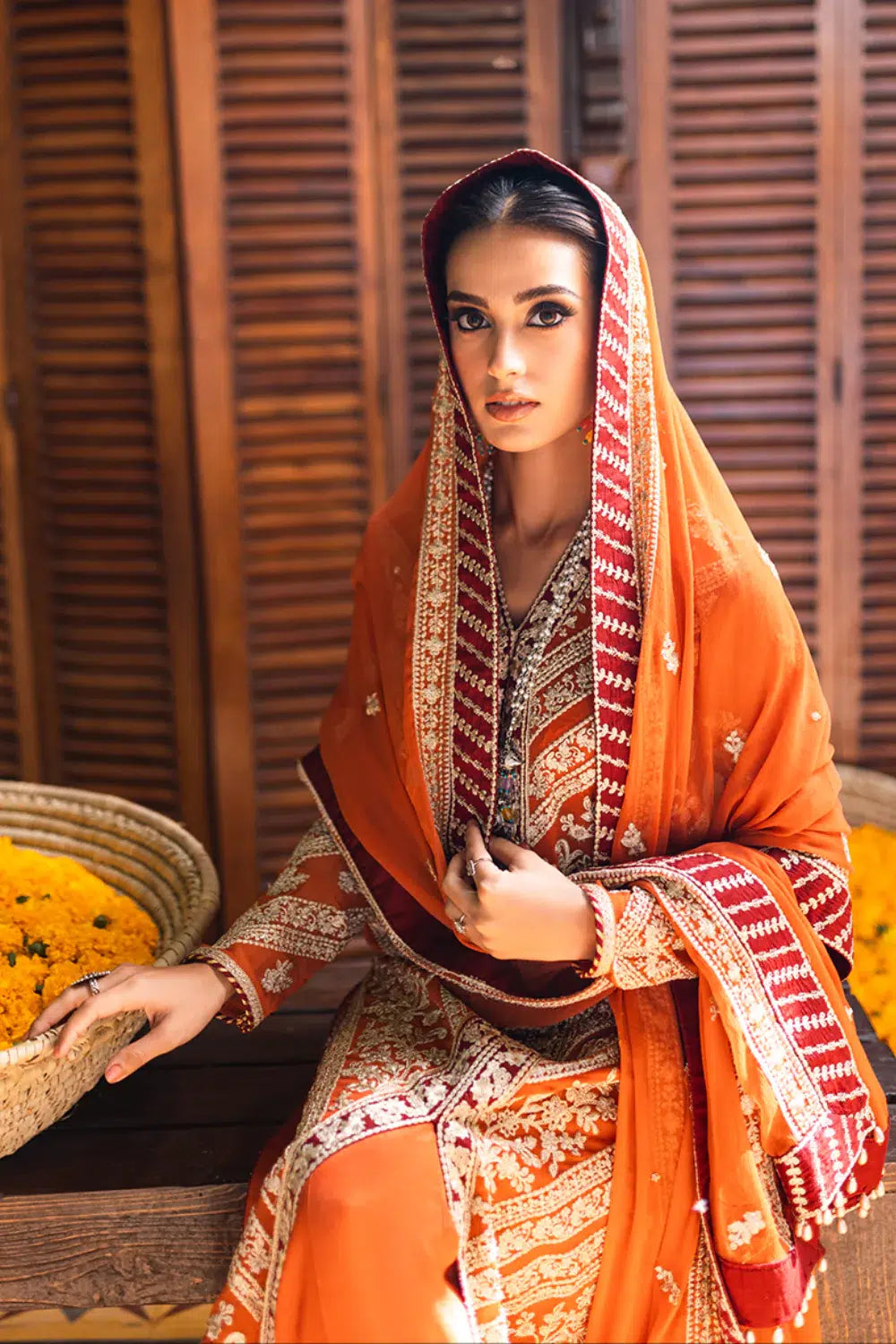 Azure | Embroidered Formals | Grandeur Glam - House Of Anaya