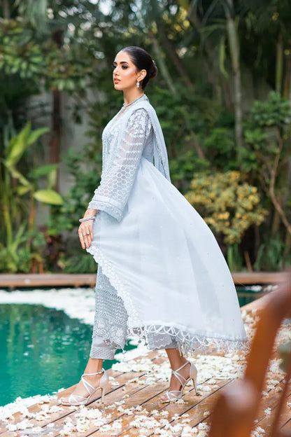 Azure | Embroidered Formals | Granite Grace - House Of Anaya