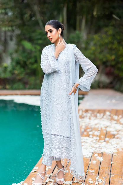 Azure | Embroidered Formals | Granite Grace - House Of Anaya