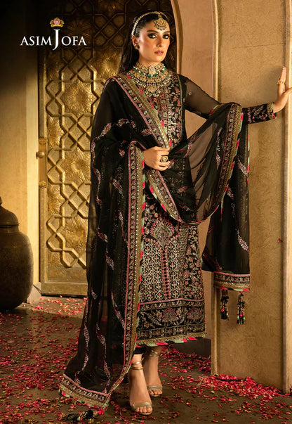 Asim Jofa | Velvet Festive 23 | AJVF-01 - House Of Anaya