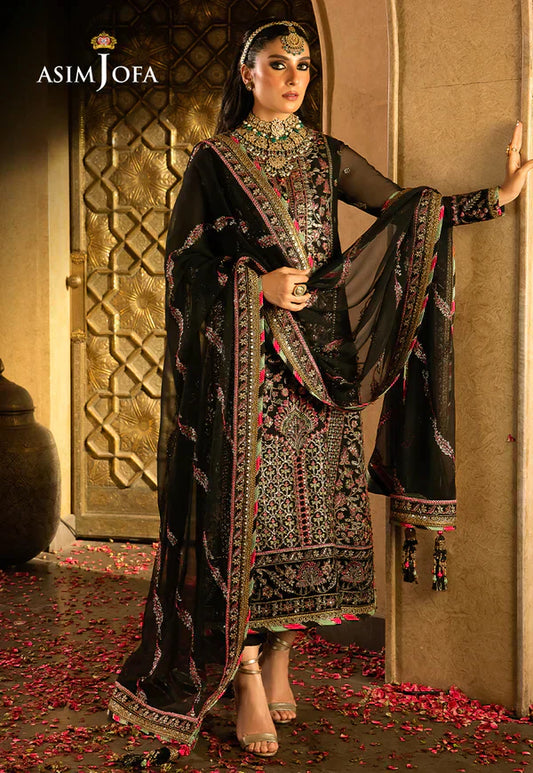 Asim Jofa | Velvet Festive 23 | AJVF-01 - House Of Anaya