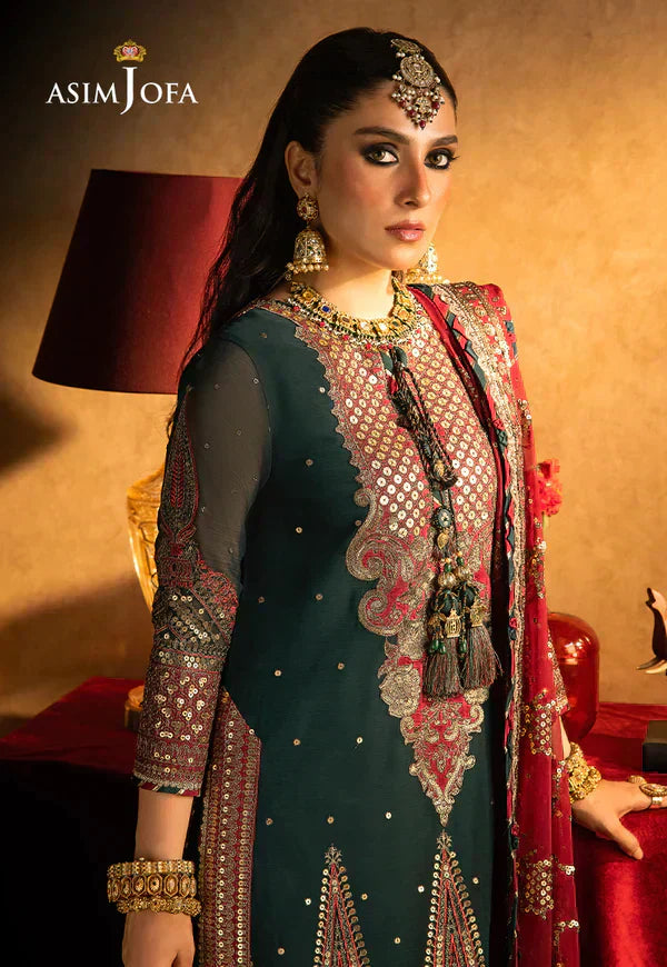Asim Jofa | Velvet Festive 23 | AJVF-10 - House Of Anaya