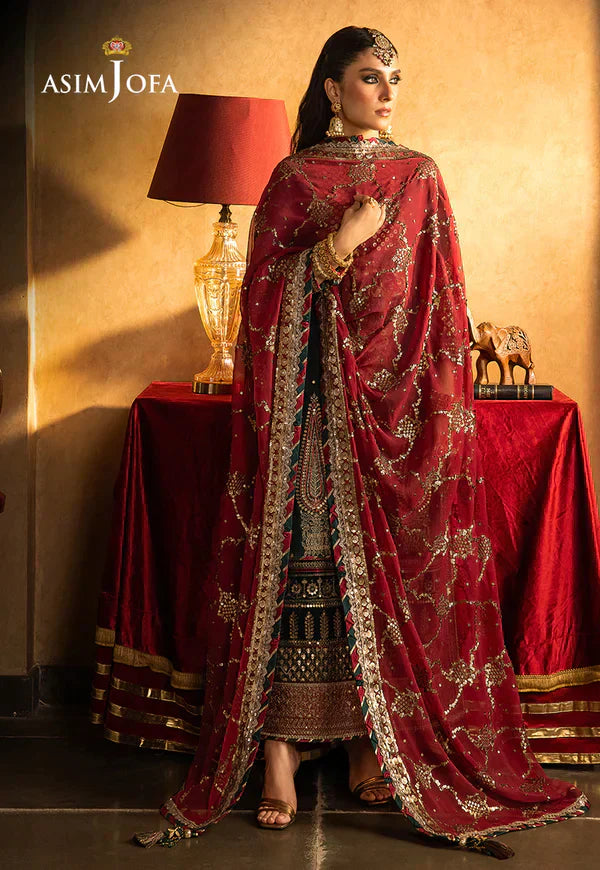 Asim Jofa | Velvet Festive 23 | AJVF-10 - House Of Anaya