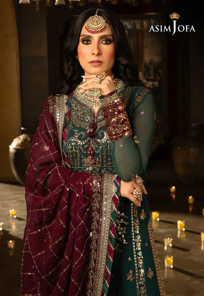 Asim Jofa | Velvet Festive 23 | AJVF-09 - House Of Anaya