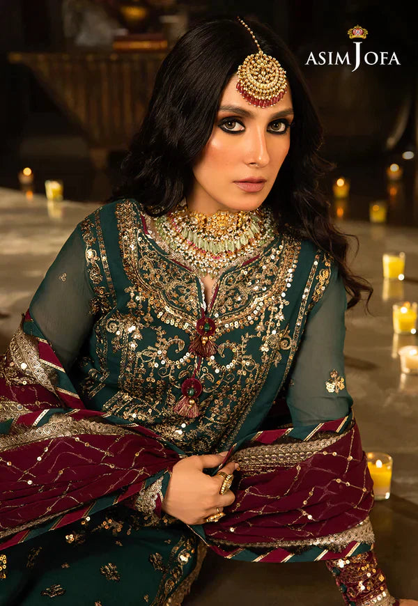 Asim Jofa | Velvet Festive 23 | AJVF-09 - House Of Anaya