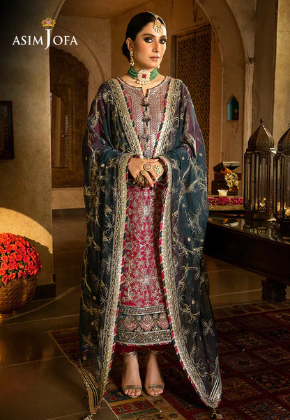 Asim Jofa | Velvet Festive 23 | AJVF-06 - House Of Anaya