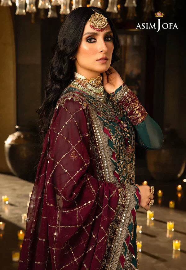 Asim Jofa | Velvet Festive 23 | AJVF-09 - House Of Anaya
