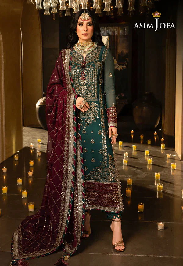 Asim Jofa | Velvet Festive 23 | AJVF-09 - House Of Anaya