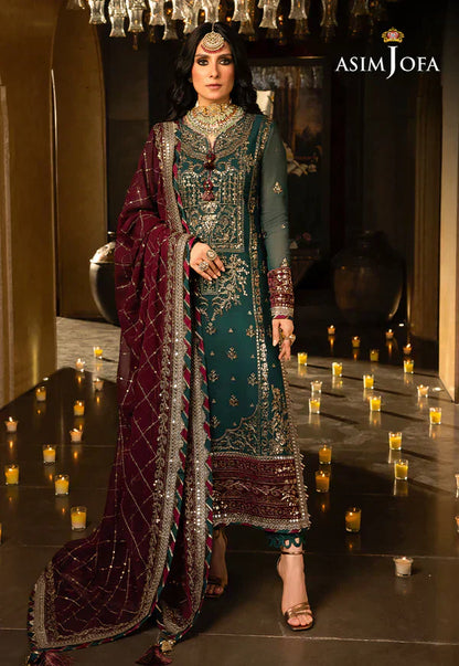 Asim Jofa | Velvet Festive 23 | AJVF-09 - House Of Anaya