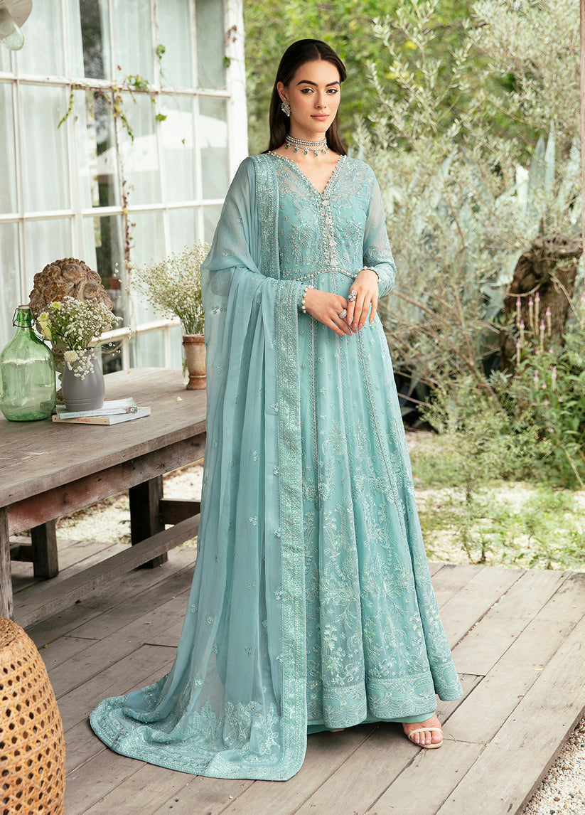 Gulaal | Embroidered Chiffon Eid Collection | IVERIA - House Of Anaya