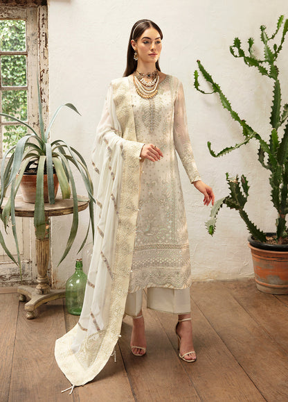 Gulaal | Embroidered Chiffon Eid Collection | ASTERIA - House Of Anaya
