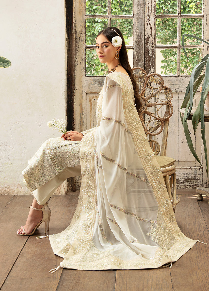 Gulaal | Embroidered Chiffon Eid Collection | ASTERIA - House Of Anaya