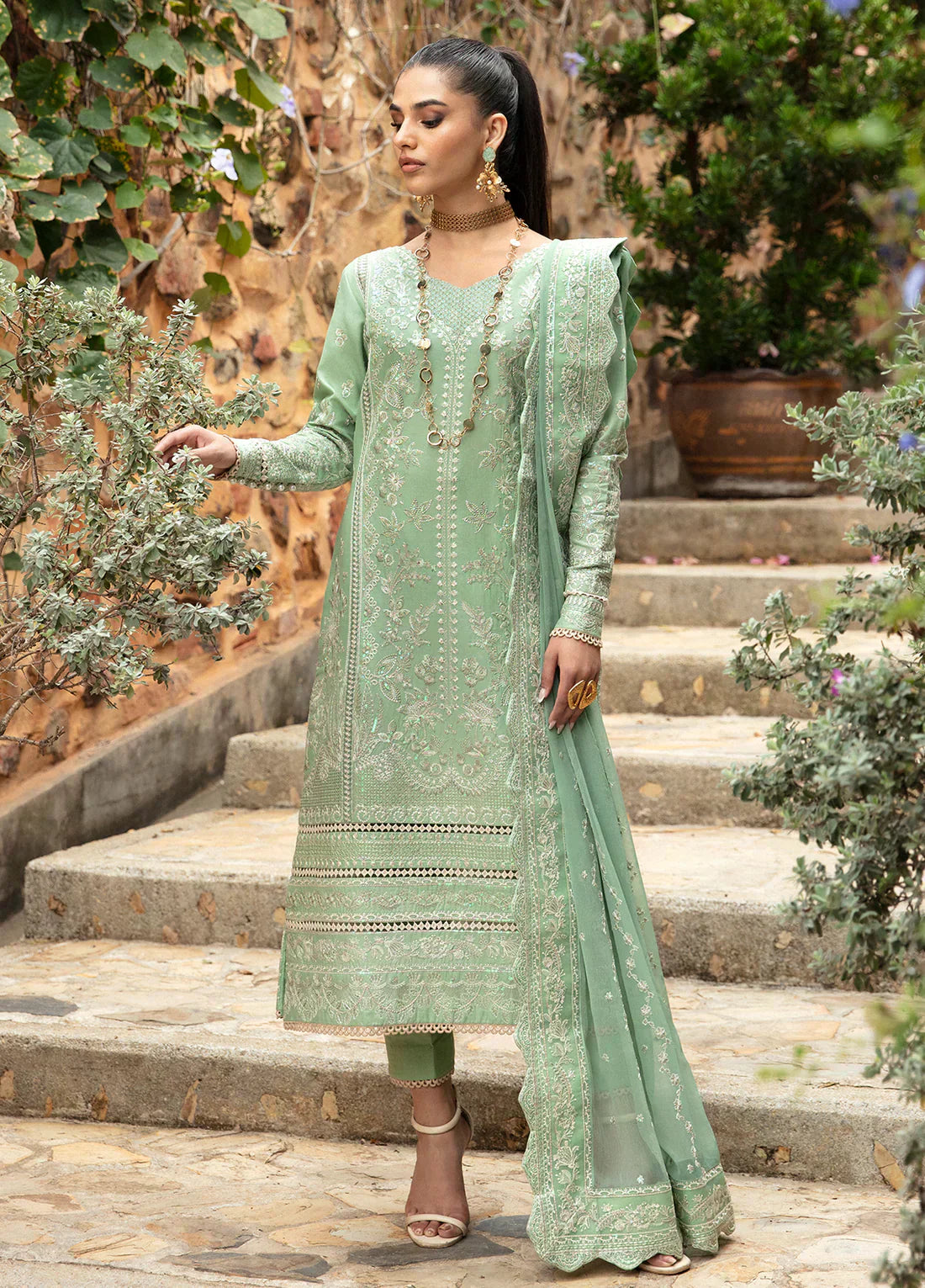 Gulaal | Luxury Lawn 24 | DENIZ (GL-LL-24V1-05) - House Of Anaya