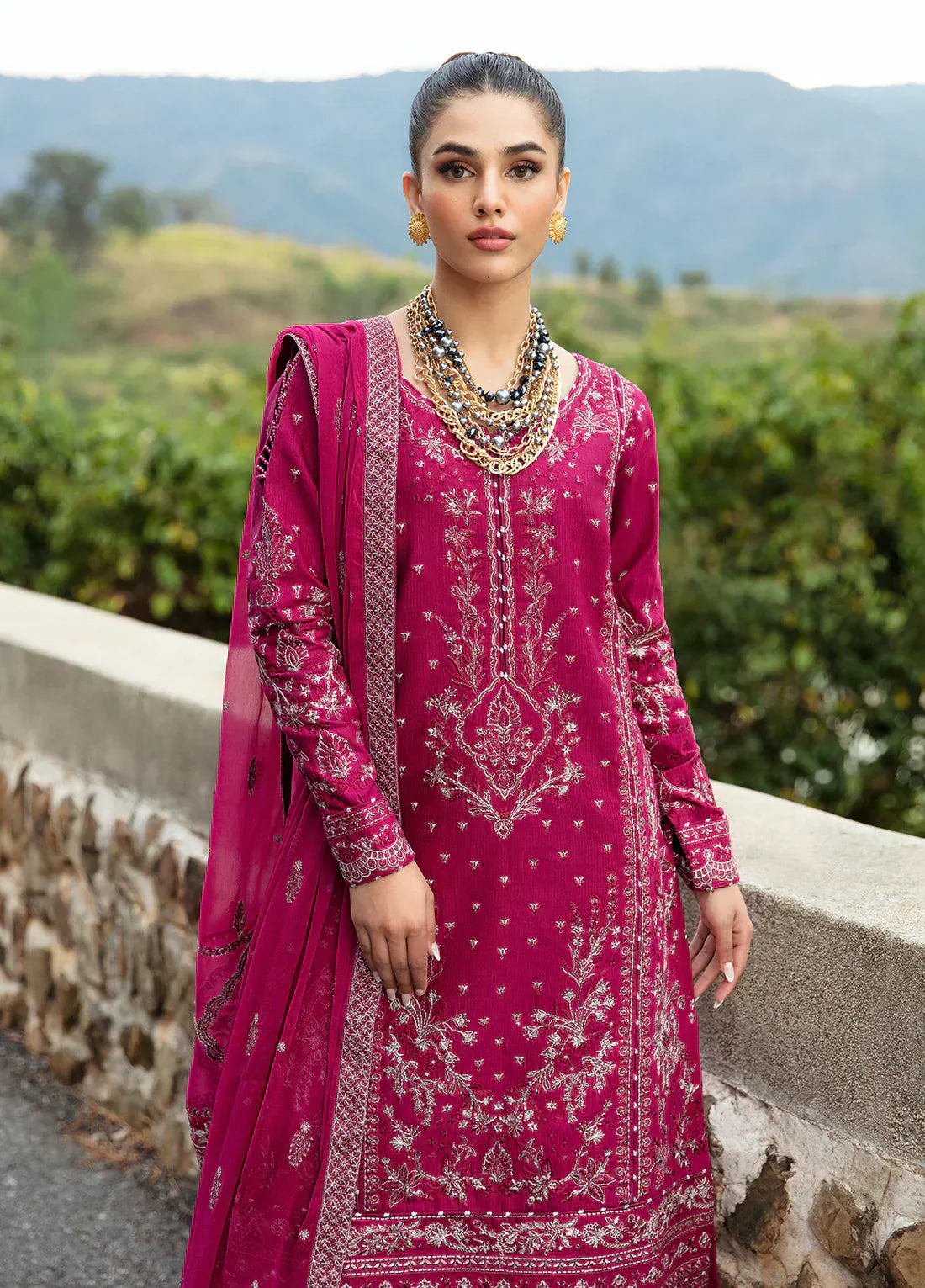 Gulaal | Luxury Lawn 24 | ARMERIA (GL-LL-24V1-02) - House Of Anaya