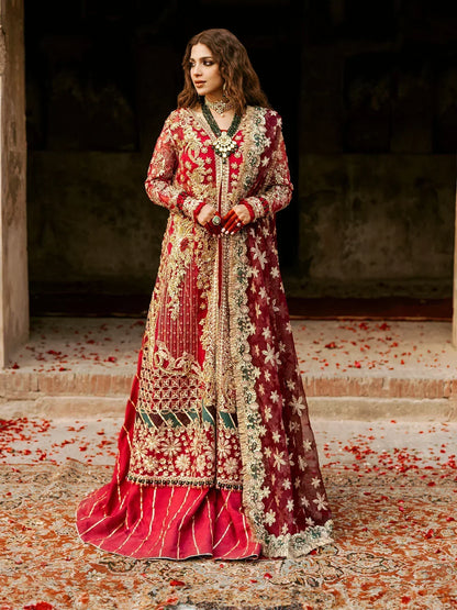 Maryam Hussain | Gulaab Wedding Formals 24 | Ishq - House Of Anaya