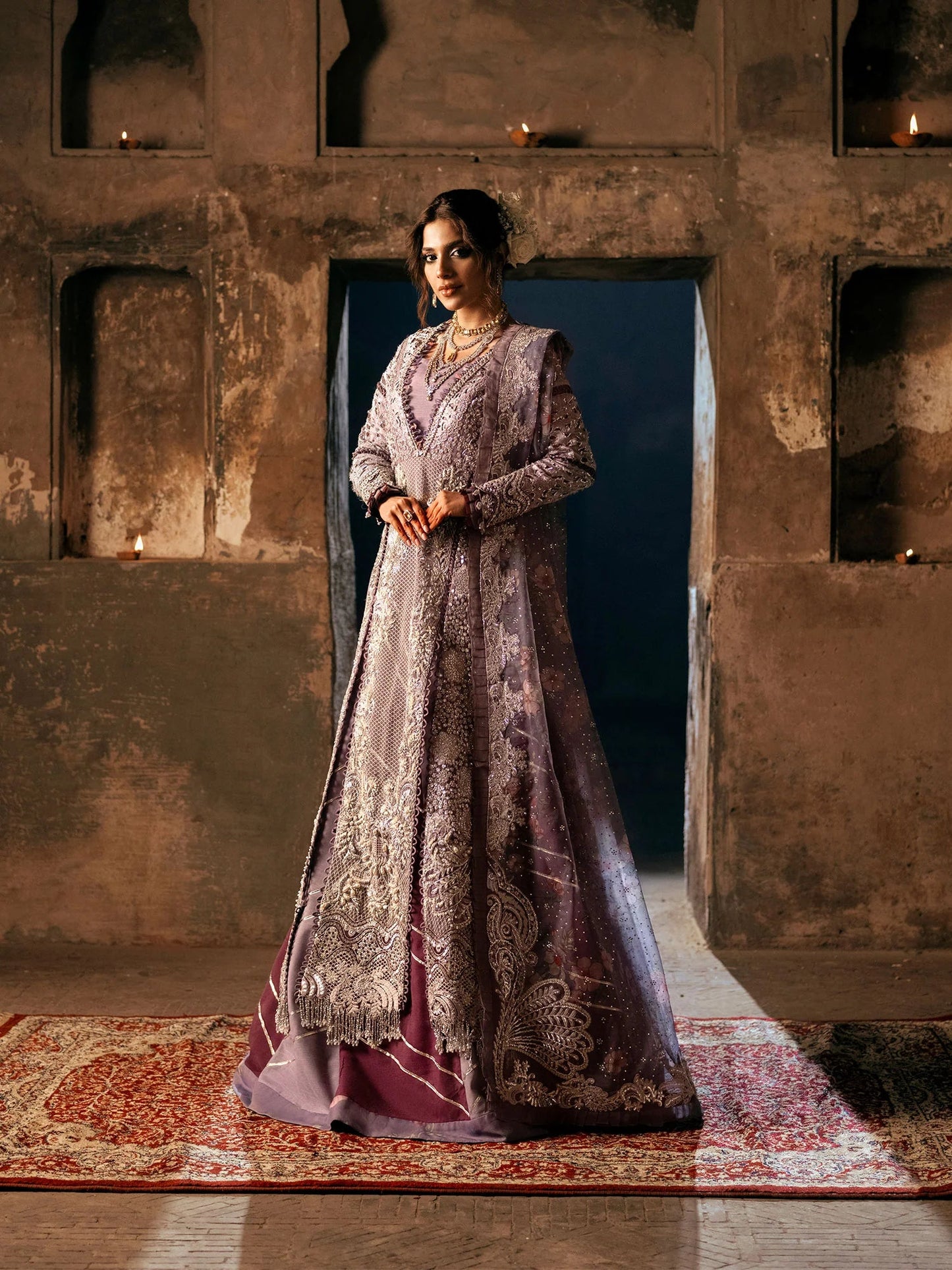 Maryam Hussain | Gulaab Wedding Formals 24 | JHIL MIL