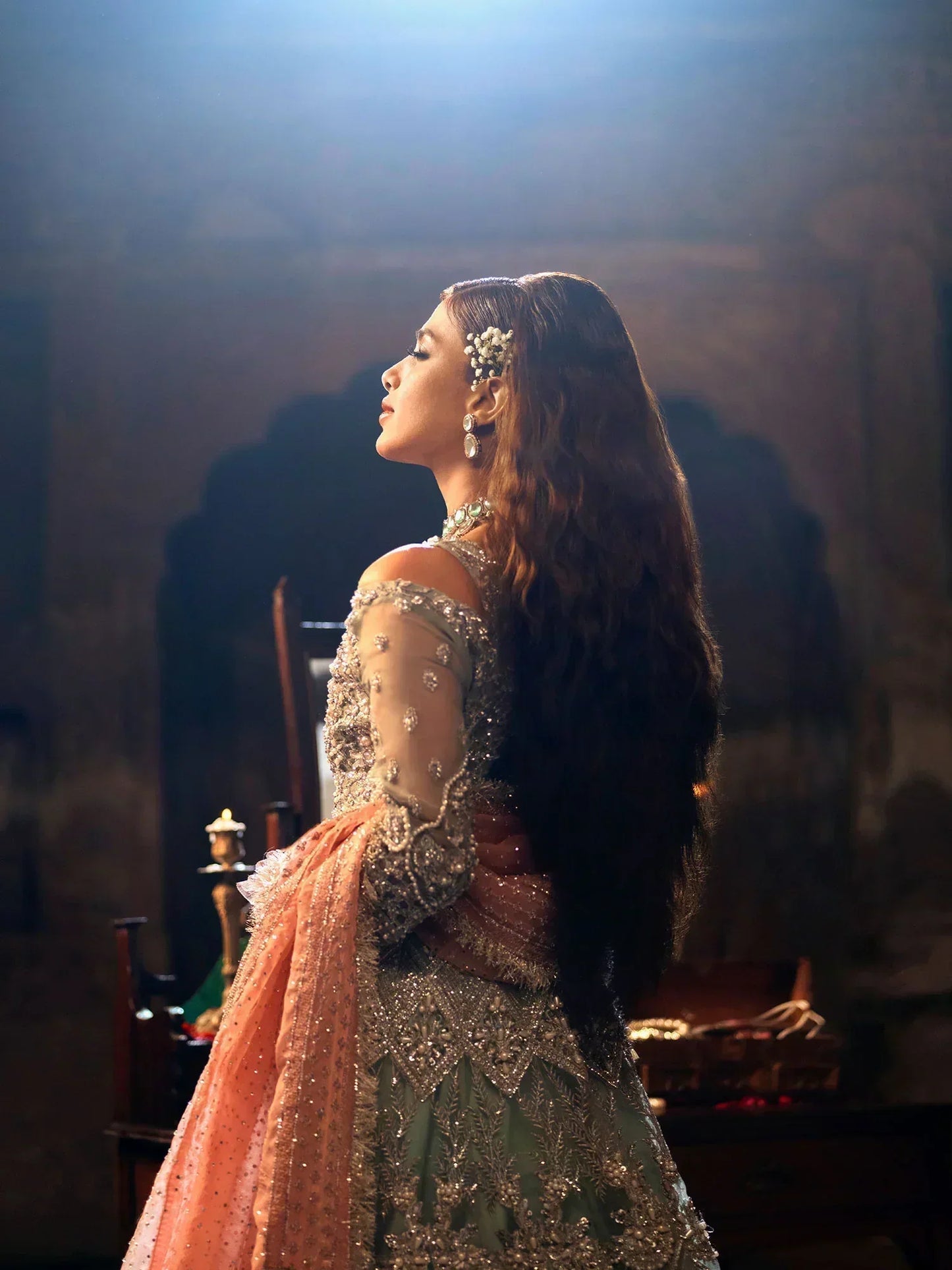 Maryam Hussain | Gulaab Wedding Formals 24 | Roshan - House Of Anaya