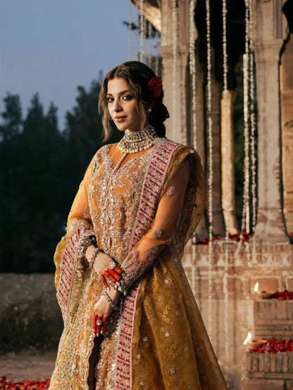 Maryam Hussain | Gulaab Wedding Formals 24 | Sandli - House Of Anaya