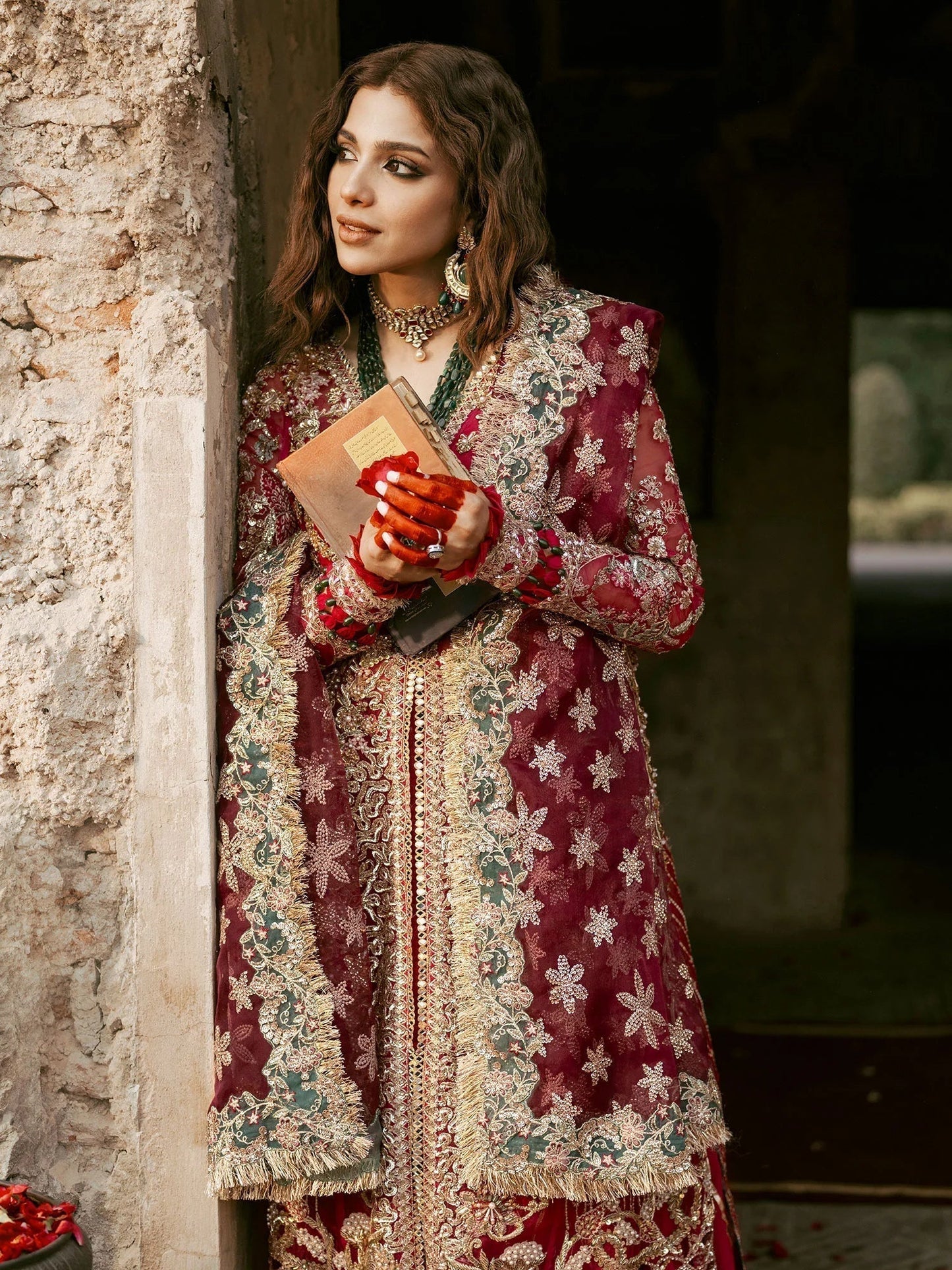 Maryam Hussain | Gulaab Wedding Formals 24 | Ishq - House Of Anaya