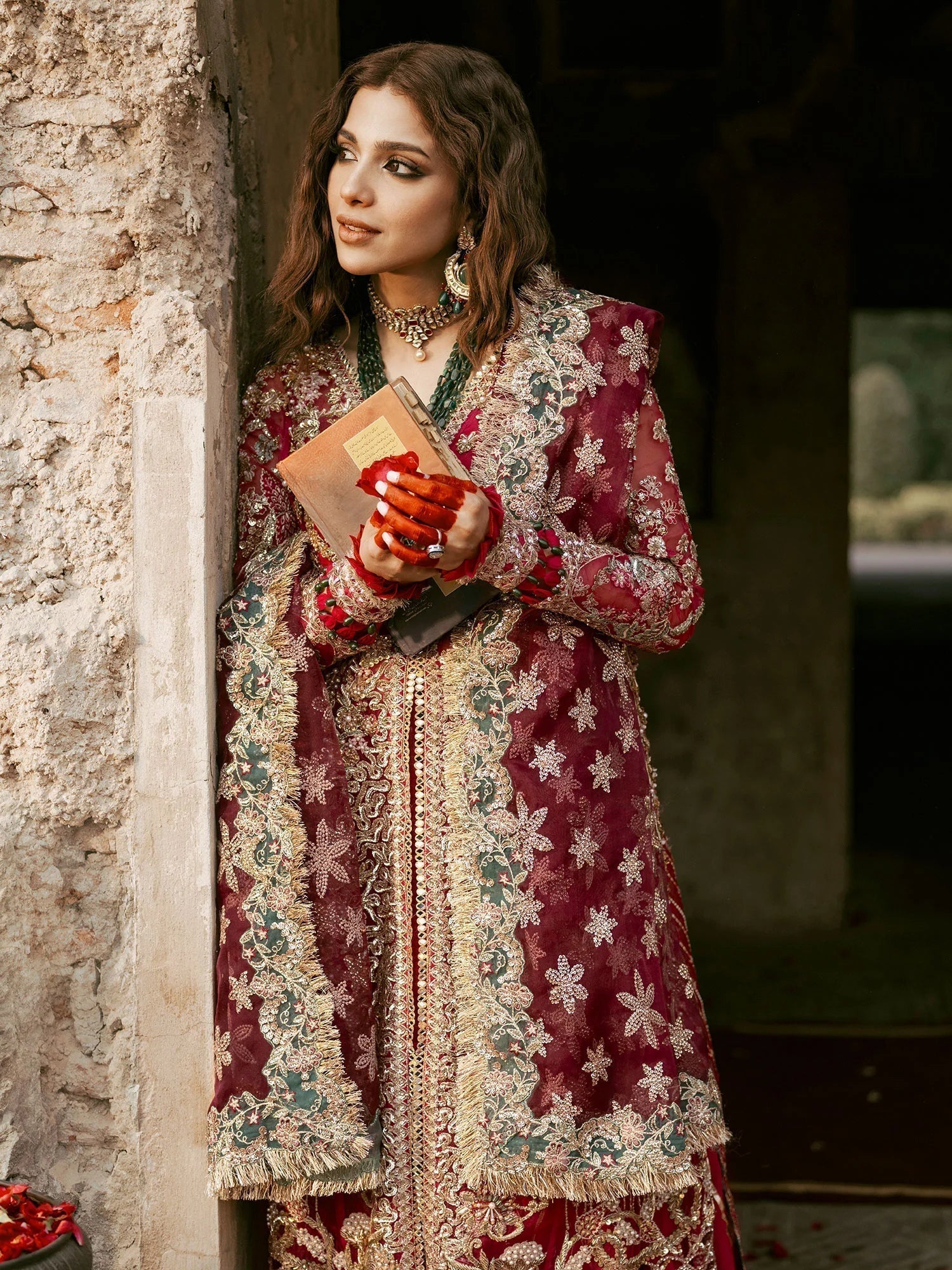 Maryam Hussain | Gulaab Wedding Formals 24 | Ishq - House Of Anaya