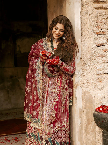Maryam Hussain | Gulaab Wedding Formals 24 | Ishq - House Of Anaya