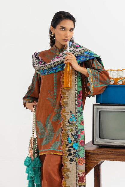 Sana Safinaz | Mahay Winter 25 | H255-005B-3CQ