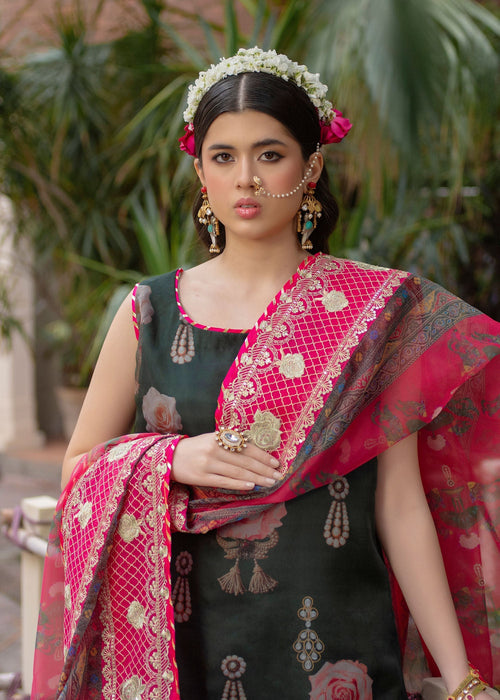 Ali Xeeshan | Chanda Luxury Pret | Green Forest