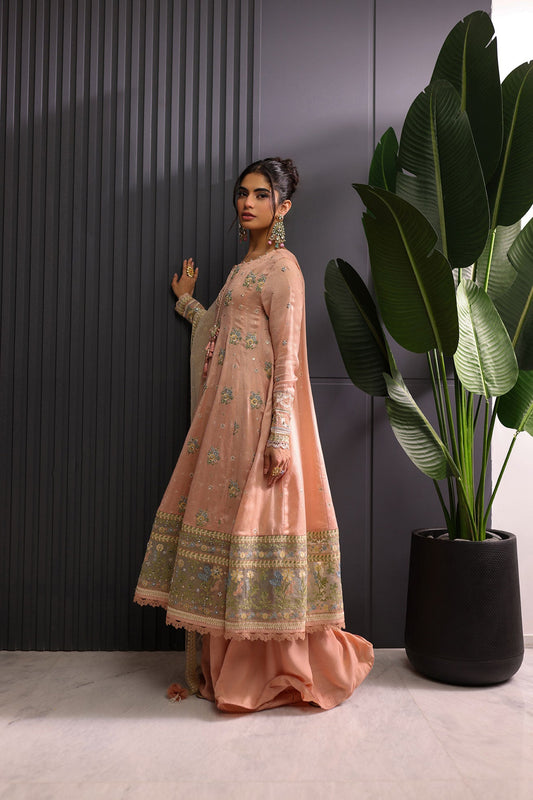 Dhanak | DHANAK COUTURE | Amaya:  SS24HF-3019 LIGHT PINK 3Pcs
