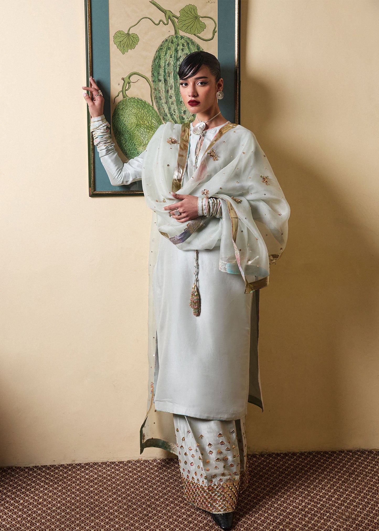 Hussain Rehar | SS Luxury Pret'25 | Miage